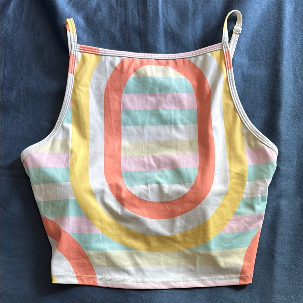 Kortni Jeane Halter Swim Top